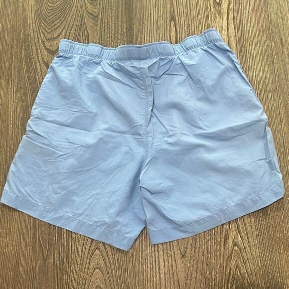 Columbia Vintage Mens Nylon Hiking Shorts High Rise Elastic Waist Blue Size M - Picture 7 of 7
